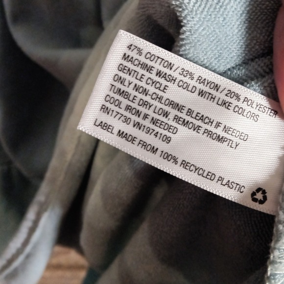 Wild Fable Light Blue Acid Washed Tiered Long Sleeve Sweatshirt Dress Size L - Picture 5 of 8